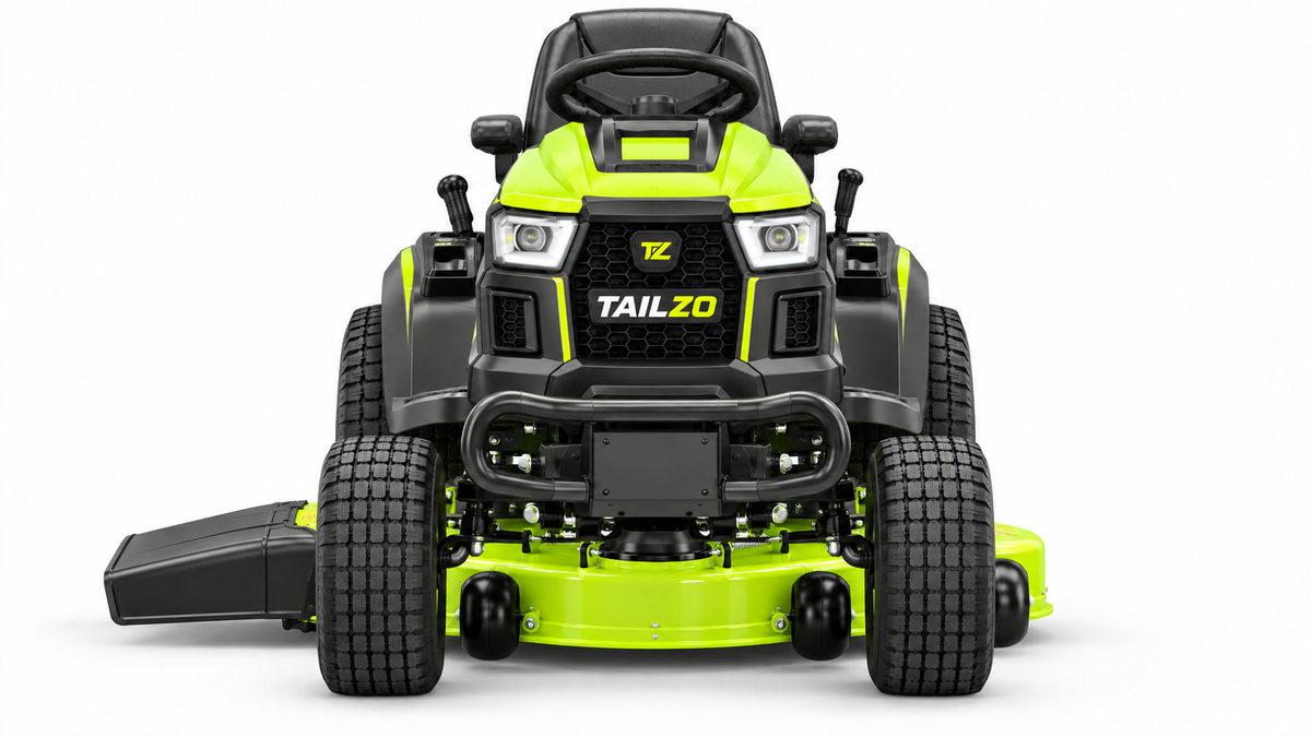 TAILZO Premium Front-Engine Riding Lawn Tractor with Armrest Seat and Dual-Blade Cutting Deck - product image 3