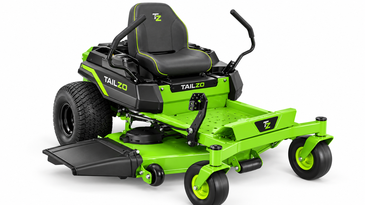 TAILZO Low-Profile Zero-Turn Riding Lawn Mower with Triple-Blade Fabricated Deck - product image 2