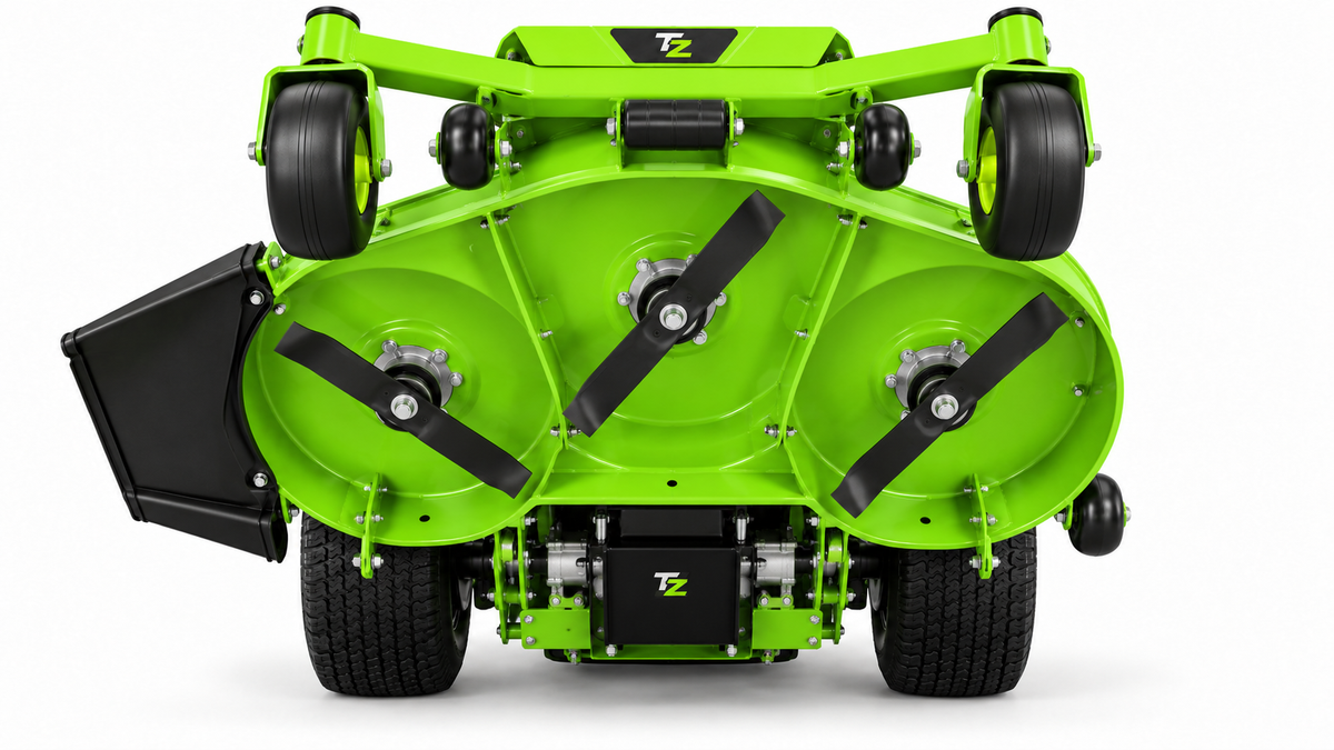 TAILZO Low-Profile Zero-Turn Riding Lawn Mower with Triple-Blade Fabricated Deck - product image 5