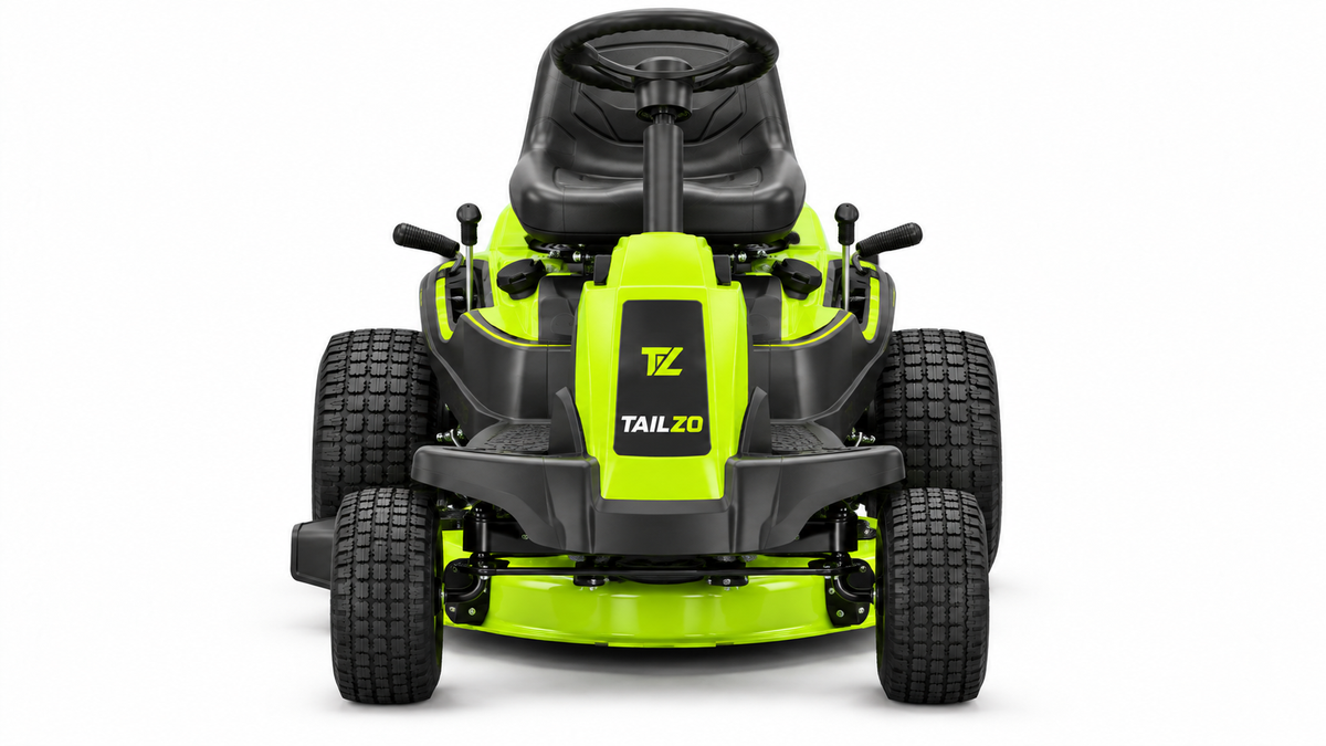TAILZO Compact Rear-Engine Riding Lawn Mower with Single-Blade Cutting Deck - product image 3