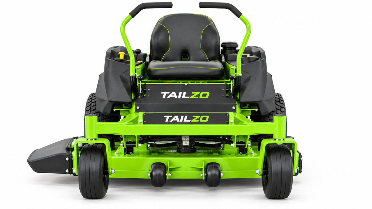 TAILZO Compact Zero-Turn Riding Lawn Mower with Triple-Blade Fabricated Deck - product image 3