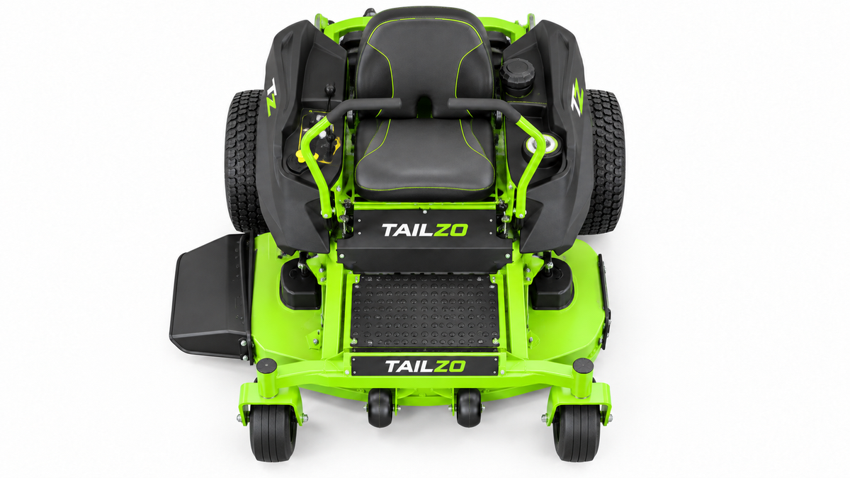 TAILZO Compact Zero-Turn Riding Lawn Mower with Triple-Blade Fabricated Deck - product image 4
