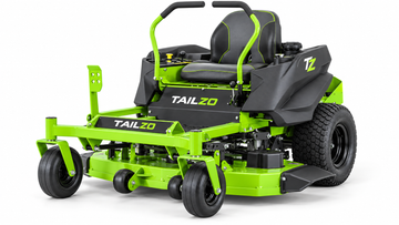 TAILZO Compact Zero-Turn Riding Lawn Mower with Triple-Blade Fabricated Deck - product image 1