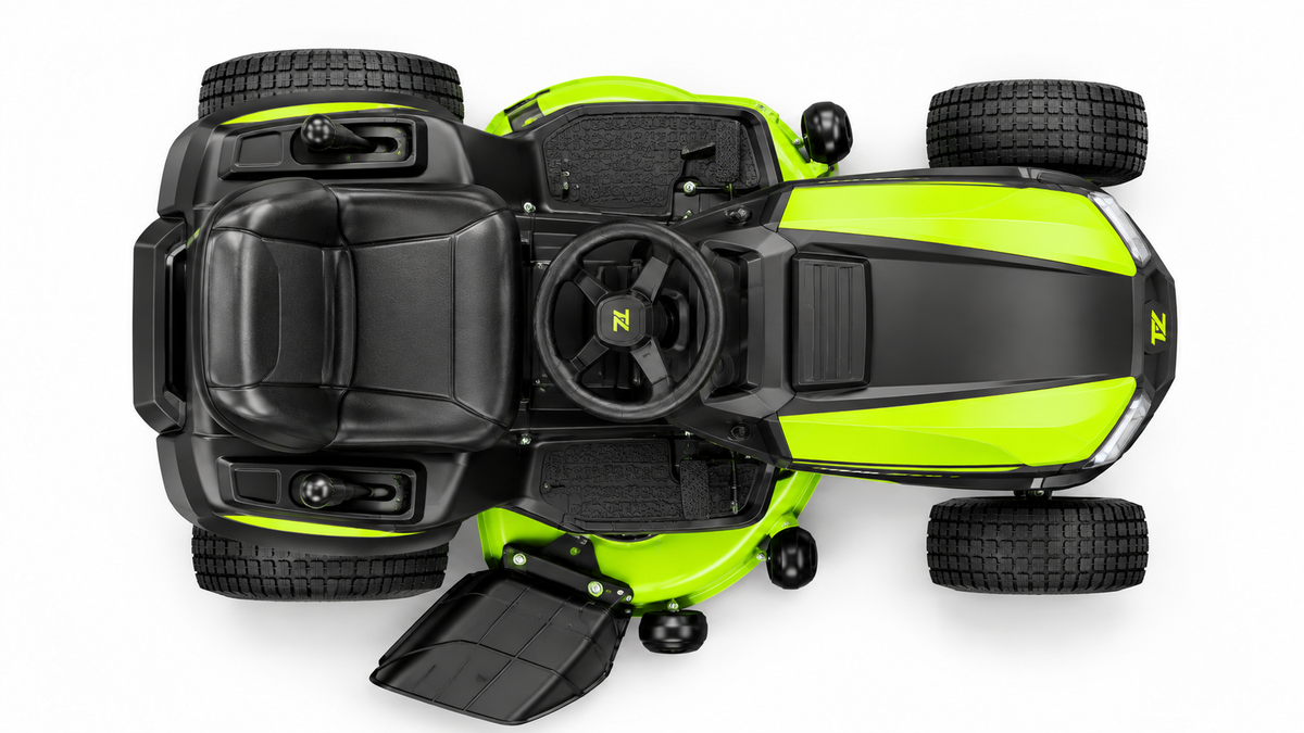 TAILZO Compact Front-Engine Riding Lawn Tractor with Dual-Blade Cutting Deck - product image 4