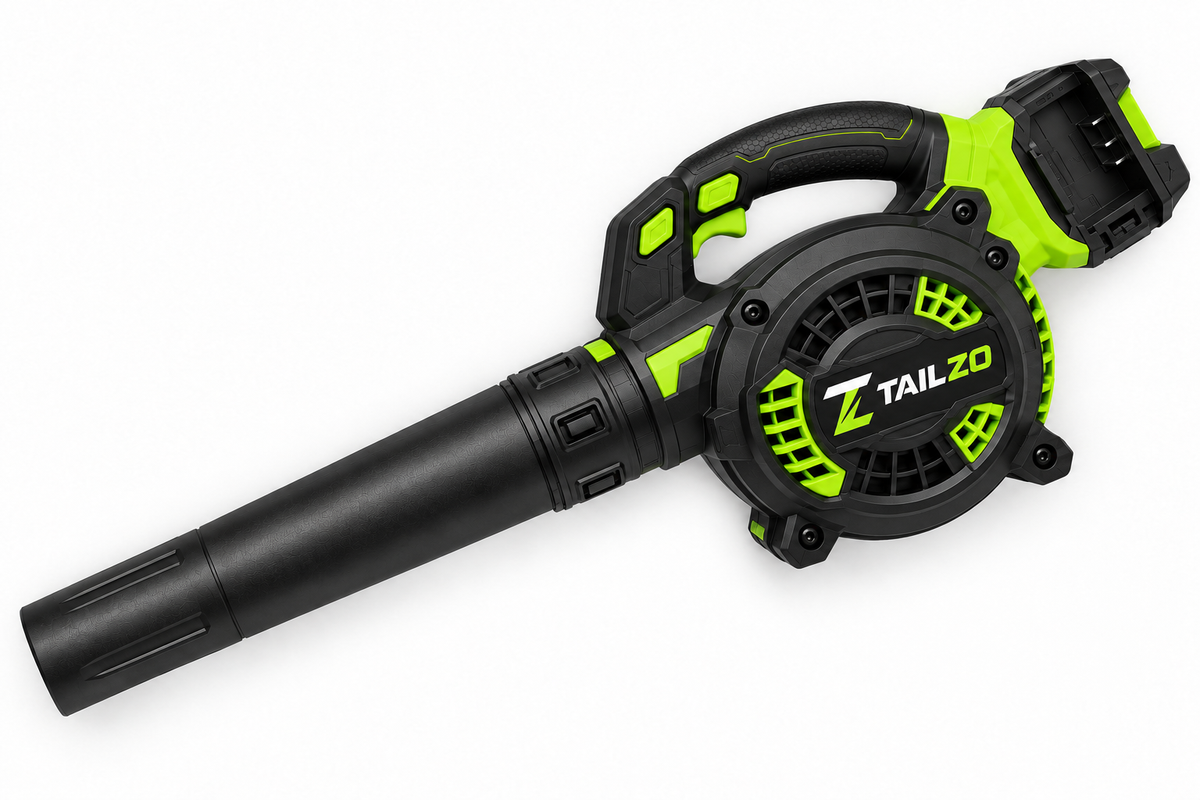 TAILZO Compact Cordless Electric Air Blower with 2 Rechargeable Batteries Lightweight Handheld Cleaning Tool - product image 2
