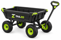 TAILZO Heavy-Duty 4-Wheel Garden Utility Cart with All-Terrain Tires and Pull Handle - product image 2
