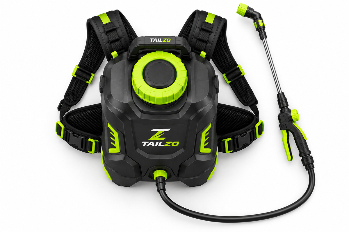 TAILZO Backpack Garden Sprayer with Adjustable Spray Wand and Padded Harness - product image 3