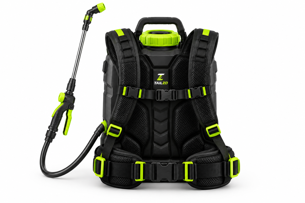 TAILZO Backpack Garden Sprayer with Adjustable Spray Wand and Padded Harness - product image 2