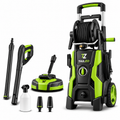 TAILZO Upright Electric Pressure Washer with Integrated Hose Reel - product image 4
