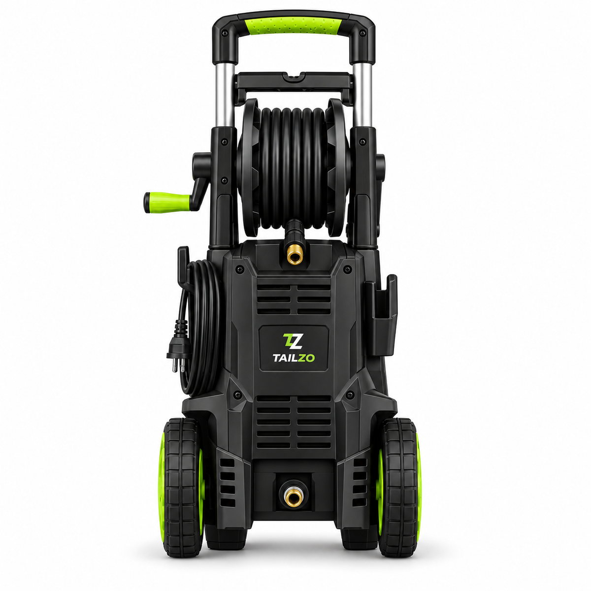 TAILZO Upright Electric Pressure Washer with Integrated Hose Reel - product image 3