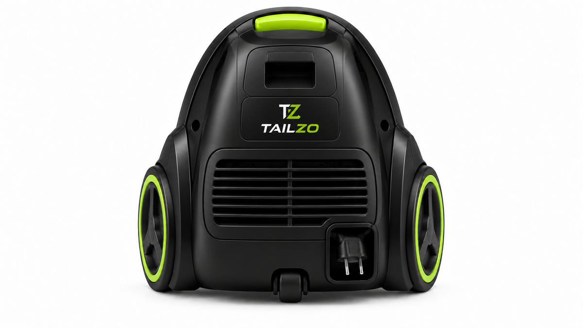 TAILZO Compact Canister Vacuum Cleaner with Flexible Hose, Telescopic Wand - product image 4