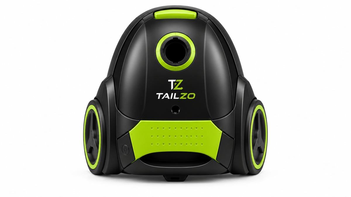 TAILZO Compact Canister Vacuum Cleaner with Flexible Hose, Telescopic Wand - product image 3