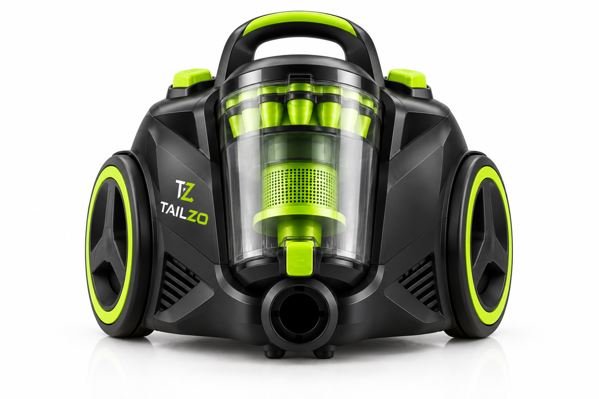 TAILZO Bagless Cyclonic Canister Vacuum Cleaner with Telescopic Wand &amp; Multi-Surface Floor Head - product image 3