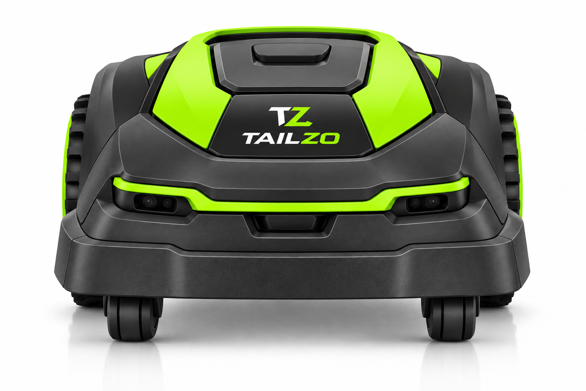 TAILZO Intelligent Robotic Lawn Mower with Multi-Sensor Navigation & Pivoting Cutting System - product image 3