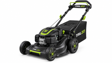 TAILZO Premium Gas-Powered Walk-Behind Lawn Mower with Rear Grass Collection Bag - product image 1