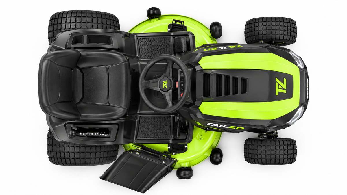 TAILZO Premium Front-Engine Riding Lawn Mower with Dual-Blade Cutting Deck - product image 4